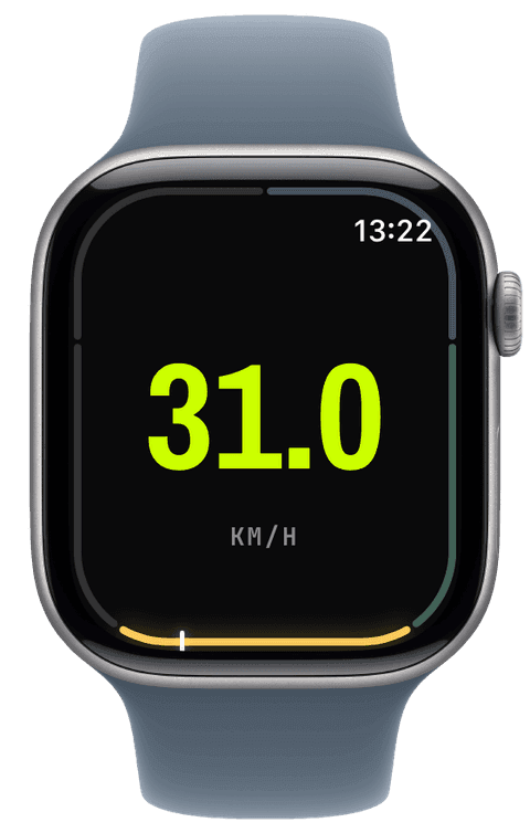 A cycling workout with a speed hero numeral — Athletic